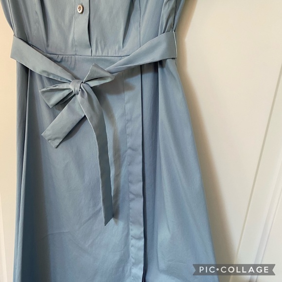 Vintage Prada pale blue a-line dress - Picture 6 of 14